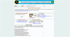 Desktop Screenshot of nctecbrasilcursos.com.br