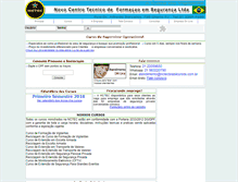 Tablet Screenshot of nctecbrasilcursos.com.br